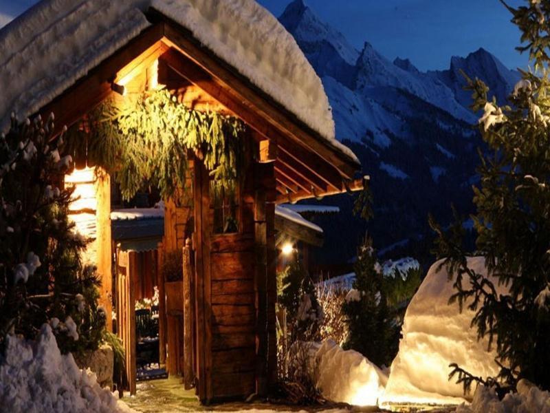 Les Chalets-Hotel De La Croix-Fry マニグード エクステリア 写真