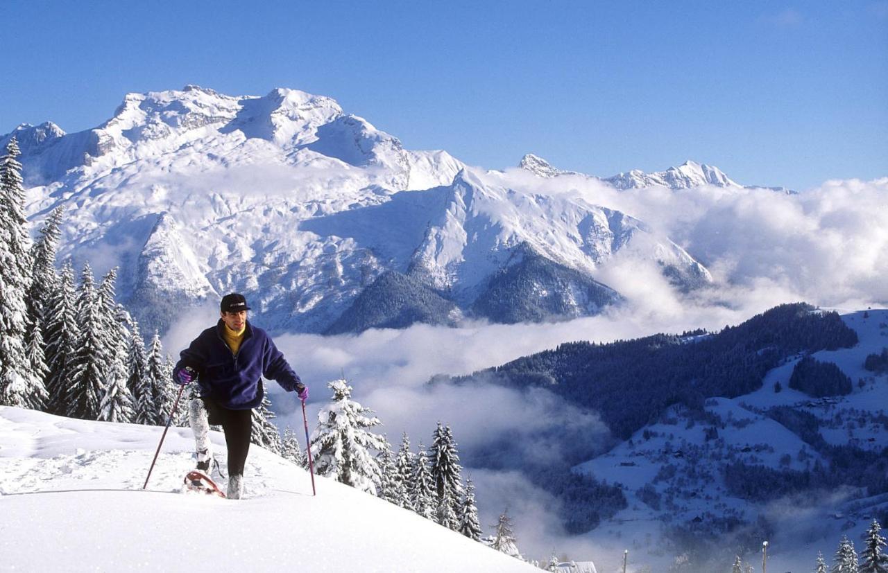 Les Chalets-Hotel De La Croix-Fry マニグード エクステリア 写真