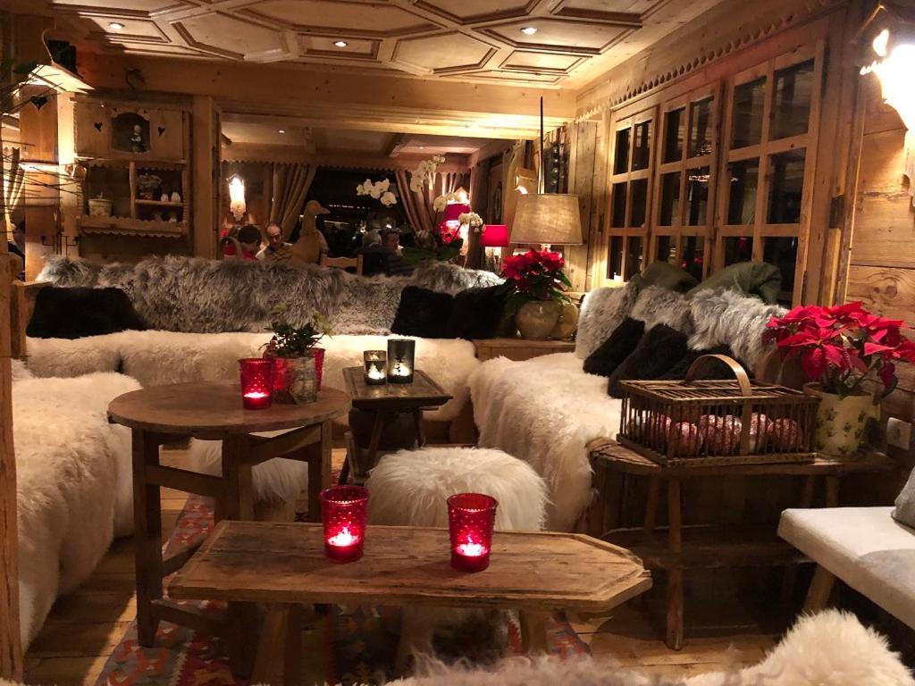 Les Chalets-Hotel De La Croix-Fry マニグード エクステリア 写真
