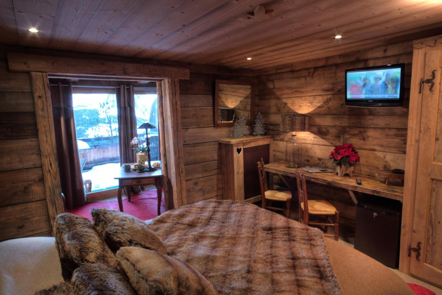 Les Chalets-Hotel De La Croix-Fry マニグード 部屋 写真