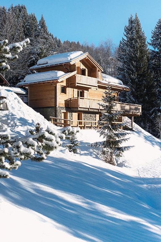 Les Chalets-Hotel De La Croix-Fry マニグード エクステリア 写真